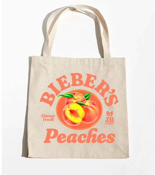 Bolsa Ecobag Bieber's Peaches