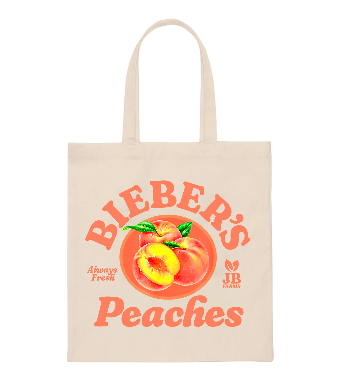 Bolsa Ecobag Bieber's Peaches