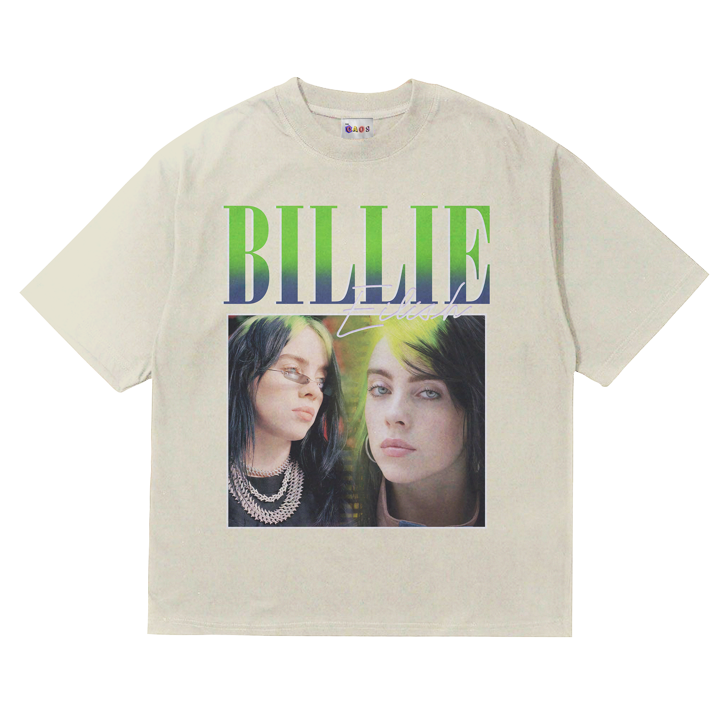 Camiseta Billie Eilish 90's