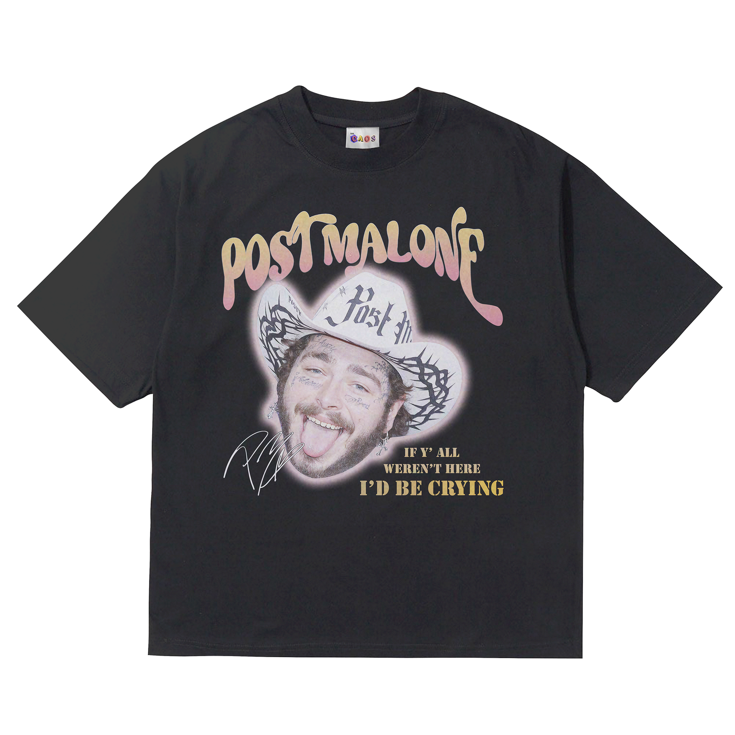 Camiseta Post Malone Rapper