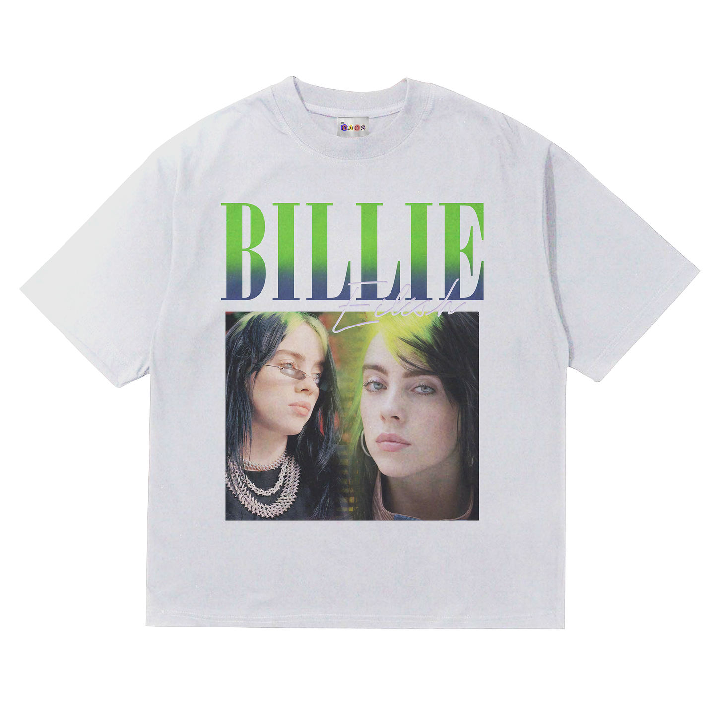 Camiseta Billie Eilish 90's