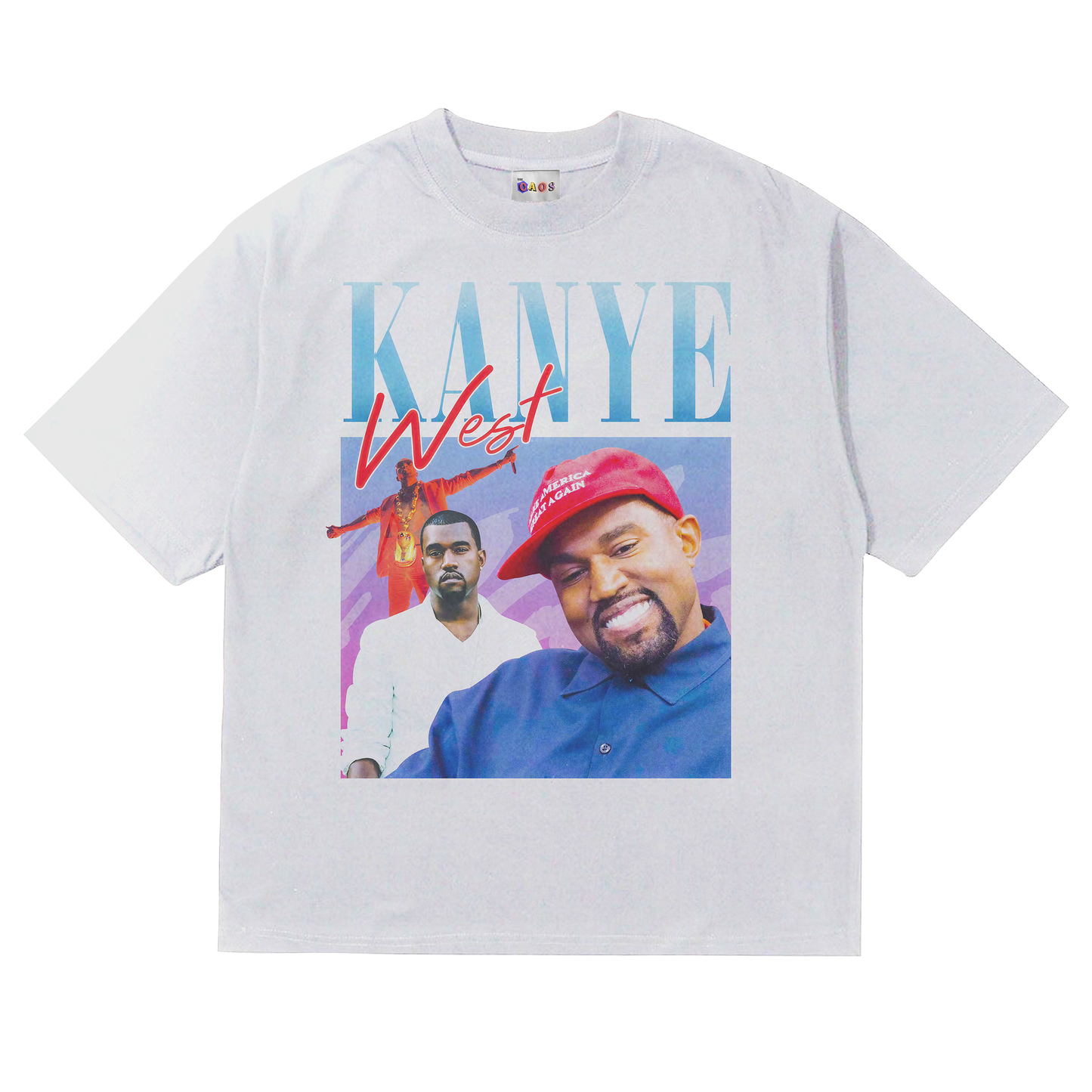 Camiseta Kanye Rapper 90'