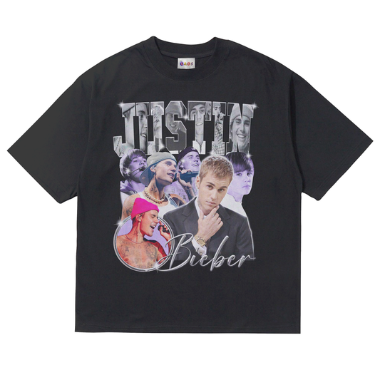 Camiseta Básica Justin Bieber 90's