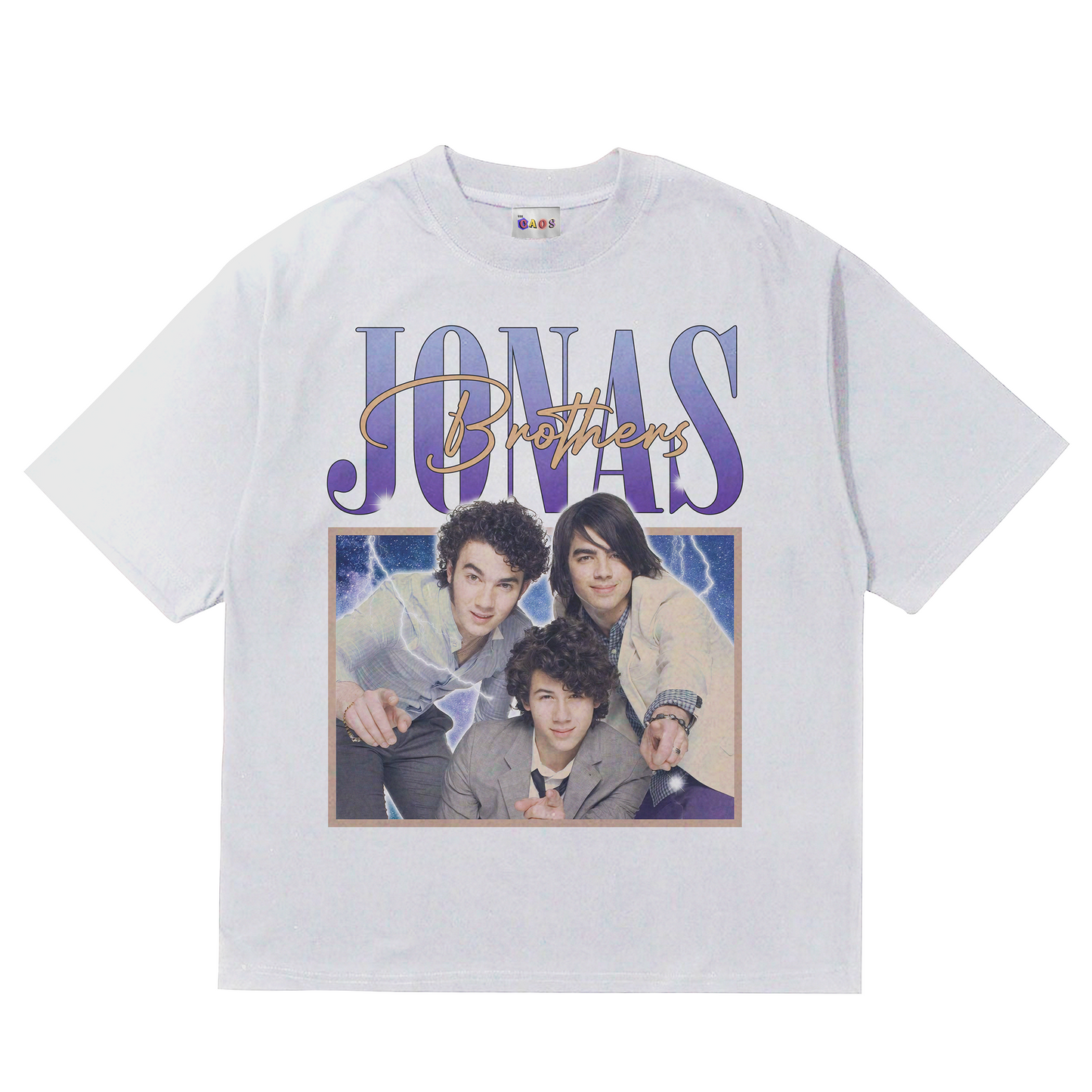 Camiseta Básica Jonas Brothers 90's