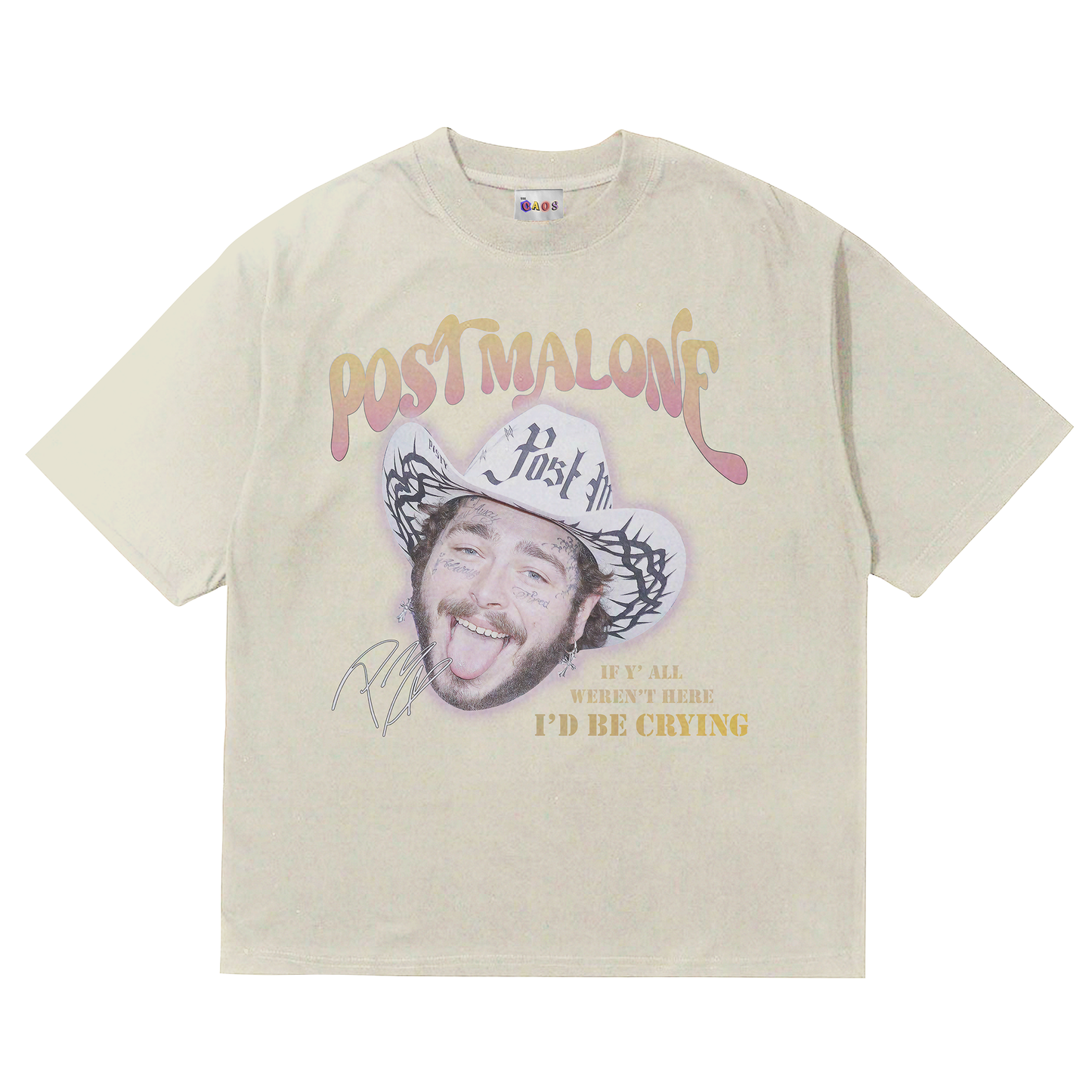 Camiseta Post Malone Rapper