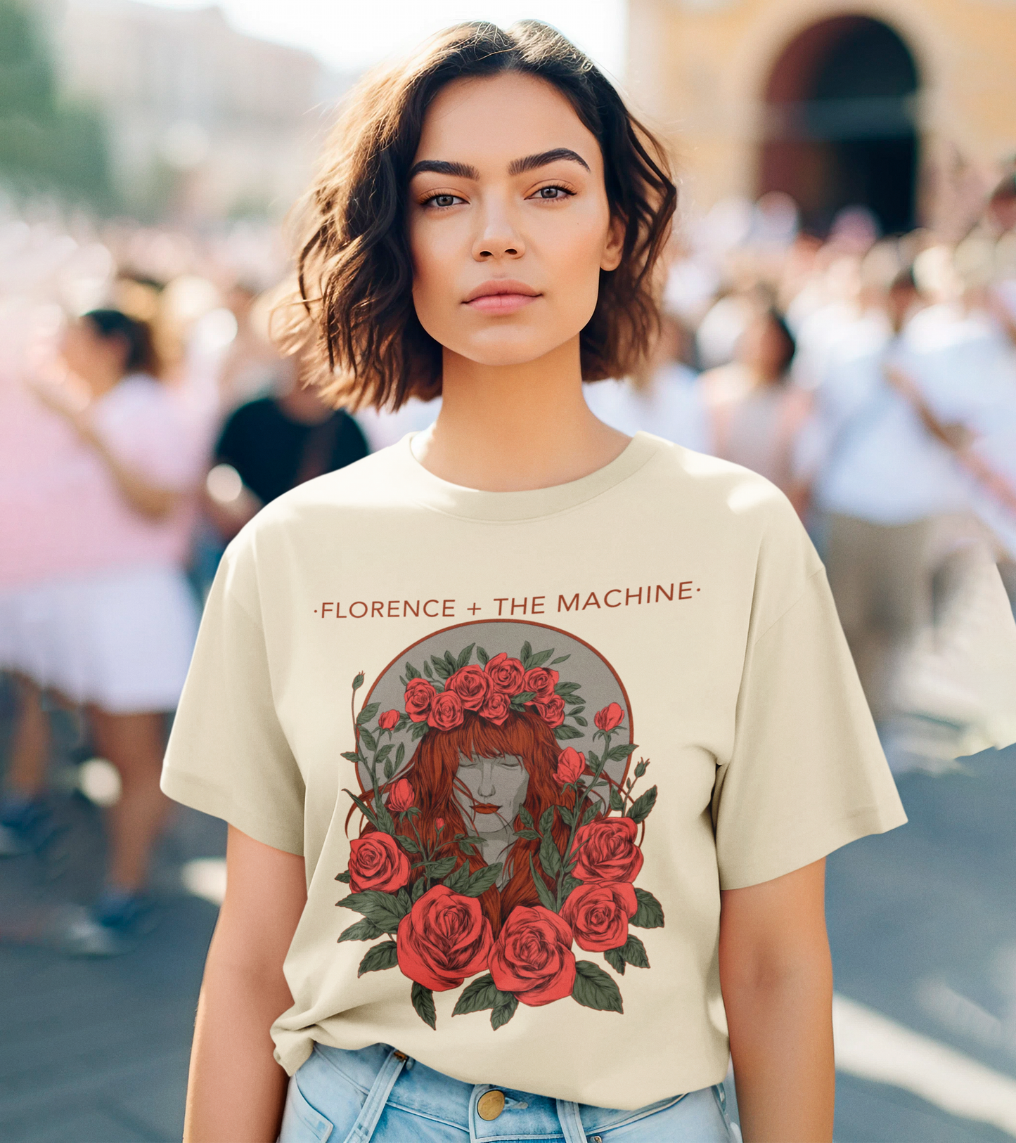 Camiseta Florence And The Machine Roses