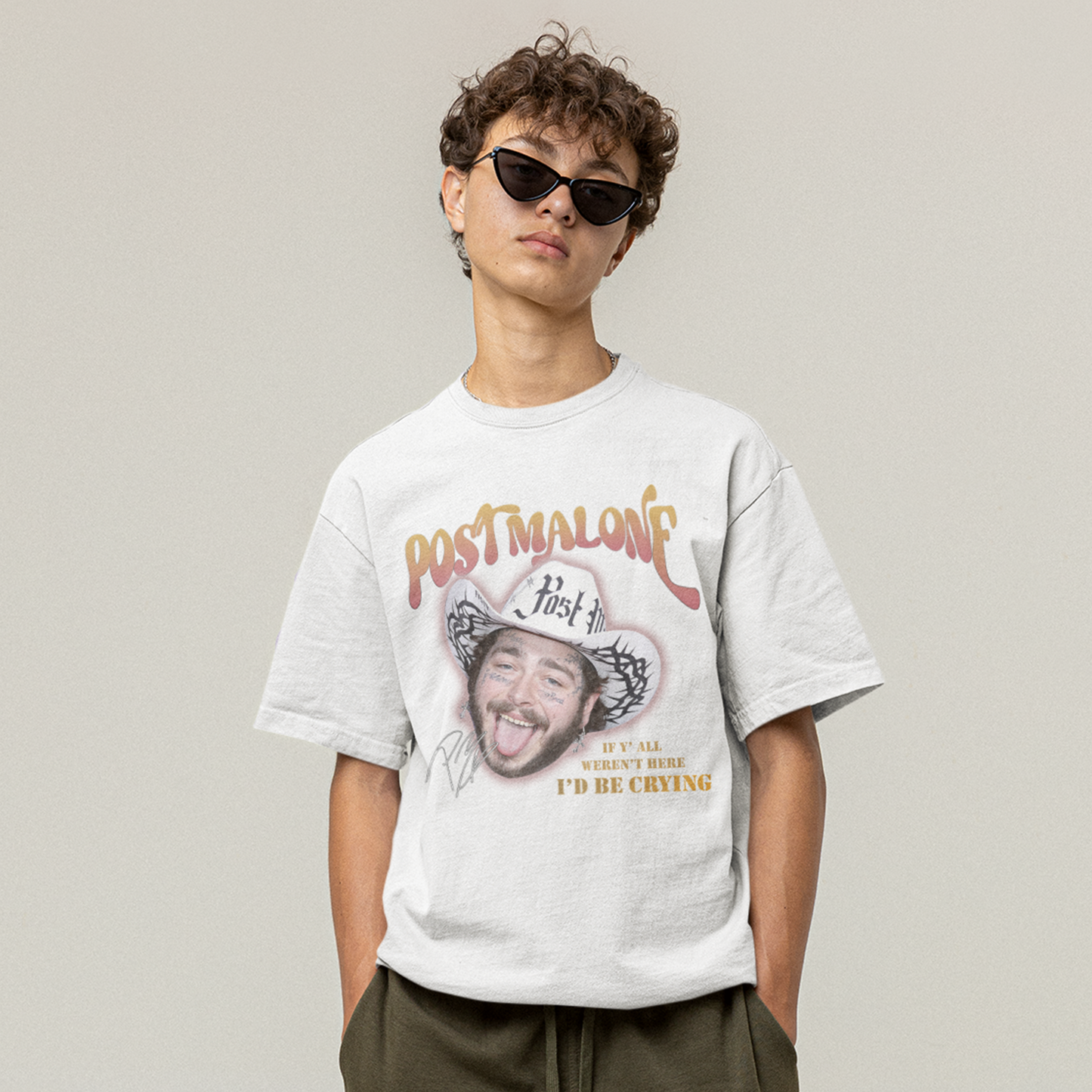 Camiseta Post Malone Rapper