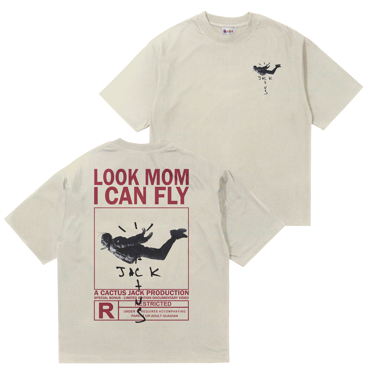 Camiseta Travis Scott I Can Fly