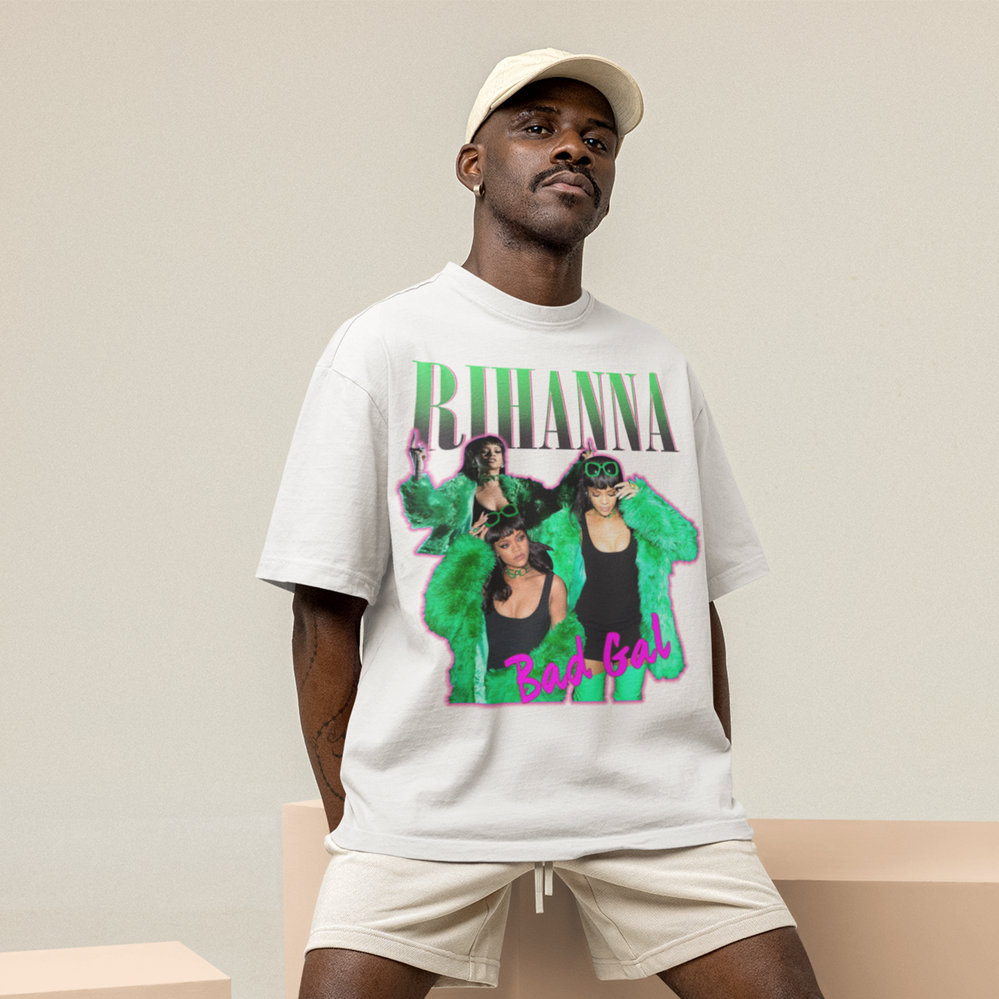 Camiseta Rihanna Bad Gal